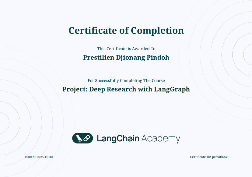 LangChain Certified